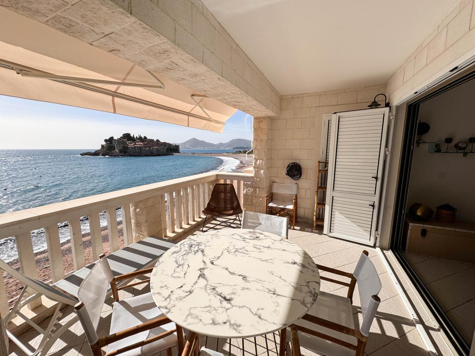 Apartment Radovic Sveti Stefan Bagian luar foto